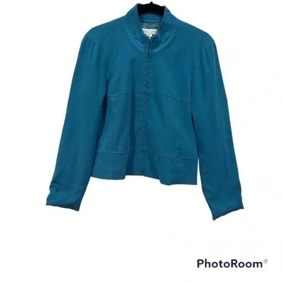 Casual corner zip up jacket 6 - Picture 1 of 9